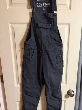 Dovetail Navy Workwear Women's Overalls